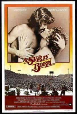 A Star Is Born Streisand movie poster Metal Print 8in x 12in