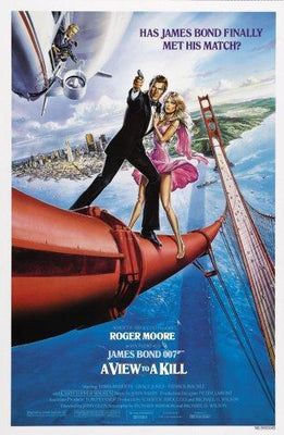 A View To A Kill Movie Poster Metal Poster Choose Style The Poster Depot