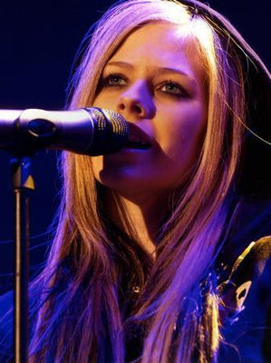 Avril Lavigne poster tin Metal Print Wall Art