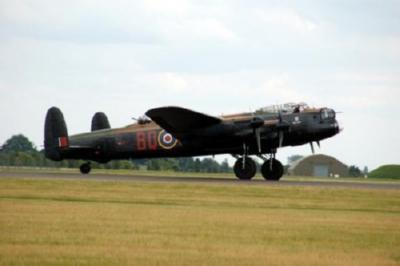 Avro Lancaster Bomber poster tin Metal Print Wall Art