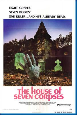 House Of Seven Corpses poster for sale cheap United States USA