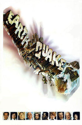 Earthquake poster 16inx24in 