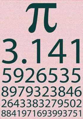 Pi Metal Print 8in x 12in