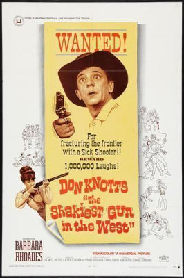 Shakiest Gun In The West poster 16in x 24in