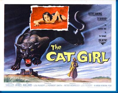 Cat Girl poster 11x17 The Poster Depot
