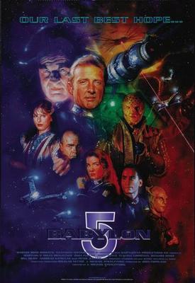 Babylon 5 Last Best Hope poster tin Metal Print Wall Art