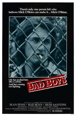 Bad Boys movie poster Metal Print 8in x 12in