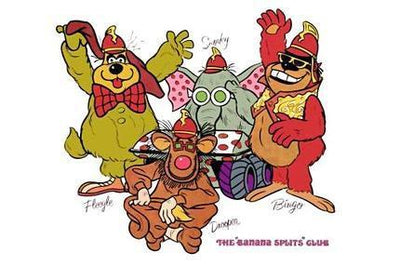The Banana Splits poster tin Metal Print Wall Art
