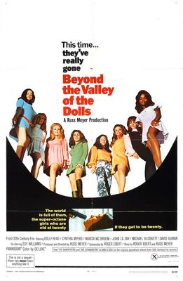 Beyond The Valley Of The Dolls poster 24x36 The Poster Depot