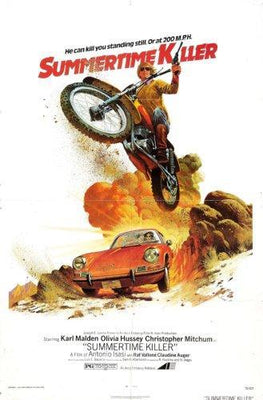 Summertime Killer Movie Poster Metal Poster Choose Style The Poster Depot