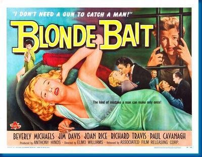 Blonde Bait Metal Movie Poster 8in x 12in The Poster Depot