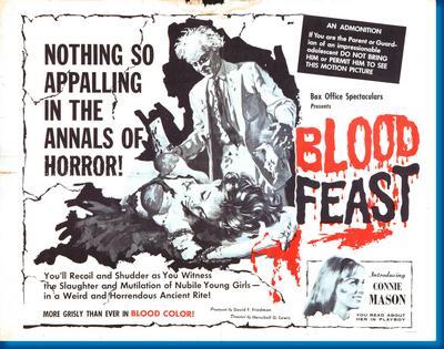 Bloodfeast Metal Movie Poster 8in x 12in