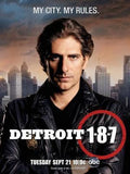 Detroit 187 poster tin Metal Print Wall Art