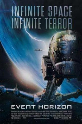 Event Horizon movie poster Metal Print 8in x 12in