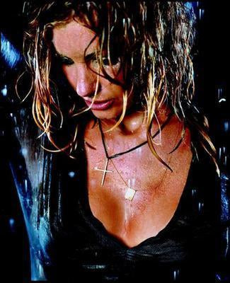 Faith Hill Wet poster tin Metal Print Wall Art