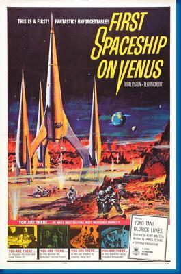 First Spaceship On Venus Movie Poster Metal Poster Choose Style The Poster Depot