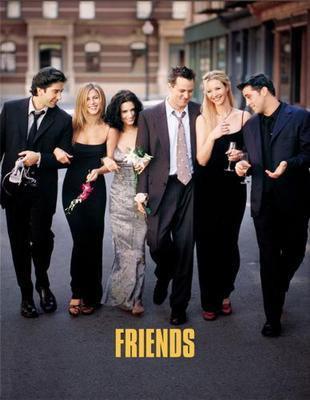 Friends poster tin Metal Print Wall Art