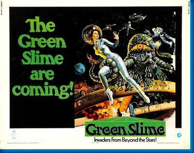 Green Slime Movie Poster Metal Poster Choose Style The Poster Depot