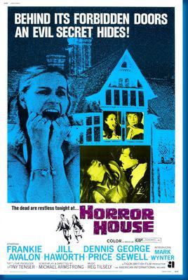 Horror House Metal Movie Poster 8in x 12in