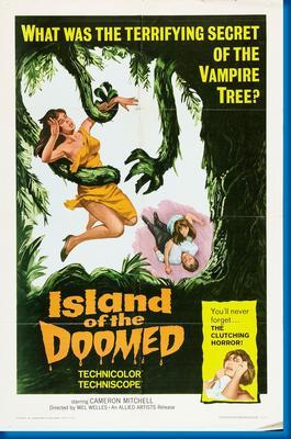 Island Of The Doomed Metal Movie Poster 8in x 12in The Poster Depot