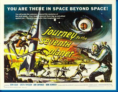 Journey To The Seventh Planet Movie Poster 24x36 The Poster Depot