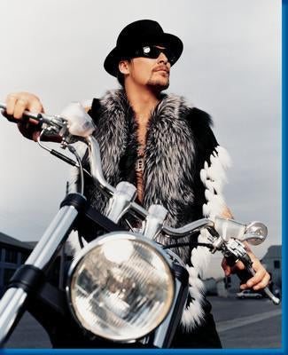 Kid Rock Chopper poster tin Metal Print Wall Art