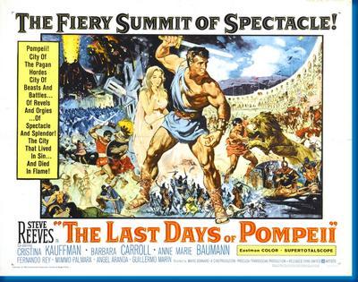Last Days Of Pompeii The Metal Movie Poster 8in x 12in