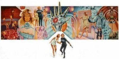 Logans Run movie poster Metal Print 8in x 12in