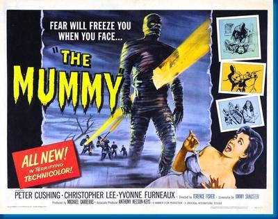 Mummy The movie poster Metal Print 8in x 12in