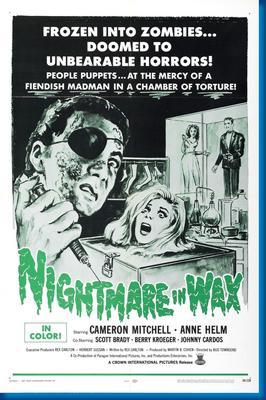 Nightmare In Wax Metal Movie Poster 8in x 12in The Poster Depot