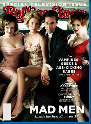 Mad Men Rolling Stone Cover Metal Print 8in x 12in