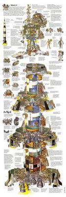 Saturn 5 Big Art Poster Diagram 24x36 24in x36 in The Poster Depot