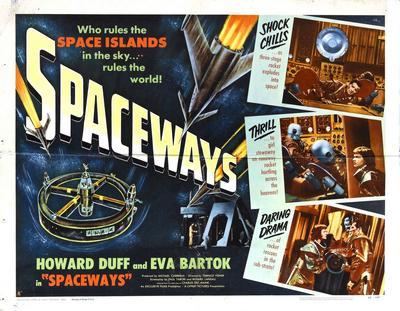Spaceways Metal Movie Poster 8in x 12in