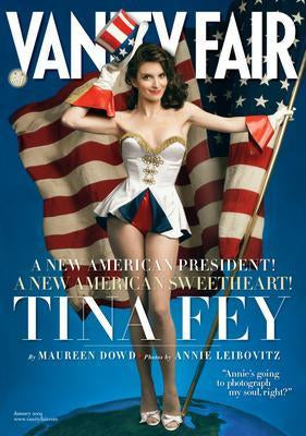 Tina Fey Vanity Fair Cover poster tin Metal Print Wall Art