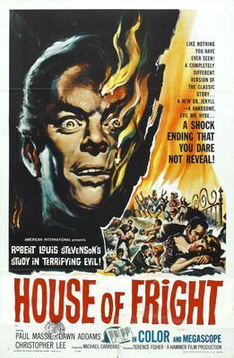 House Of Fright Movie Poster Metal Poster Choose Style The Poster Depot