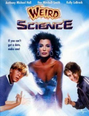 Weird Science movie poster Metal Print 8in x 12in