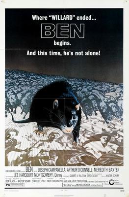 Ben movie poster Metal Print 8in x 12in