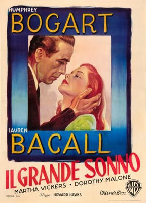 Big Sleep Italian Movie Poster11 x 17 inch