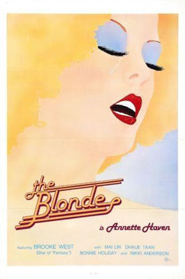 Blonde The movie poster Metal Print 8in x 12in