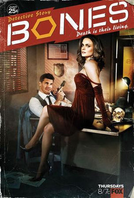 Bones poster Detective Story Art for sale cheap United States USA