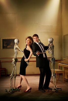 Bones Poster Dancing With Skeletons Boreanaz Deschanel On Sale United States