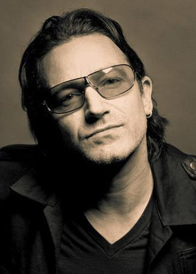Bono poster tin Metal Print Wall Art