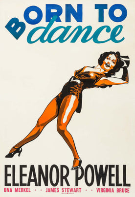 Born To Dance Movie Metal Print 8inx12in The Poster Depot