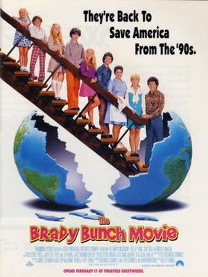 Brady Bunch Metal Poster Print 8in x 12in 12"x16" The Poster Depot