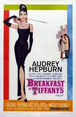 Breakfast At Tiffanys Metal Movie Poster 8in x 12in The Poster Depot