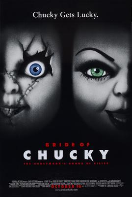 Bride Of Chucky Metal Movie Poster 8in x 12in