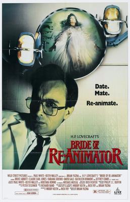 Bride Of Reanimator Movie Poster Metal Poster Choose Style The Poster Depot