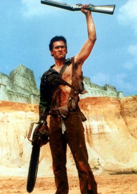 Bruce Campbell Metal Print 8in x 12in