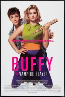 Buffy The Vampire Slayer poster tin Metal Print Wall Art
