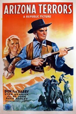 Arizona Terrors movie poster Metal Print 8in x 12in